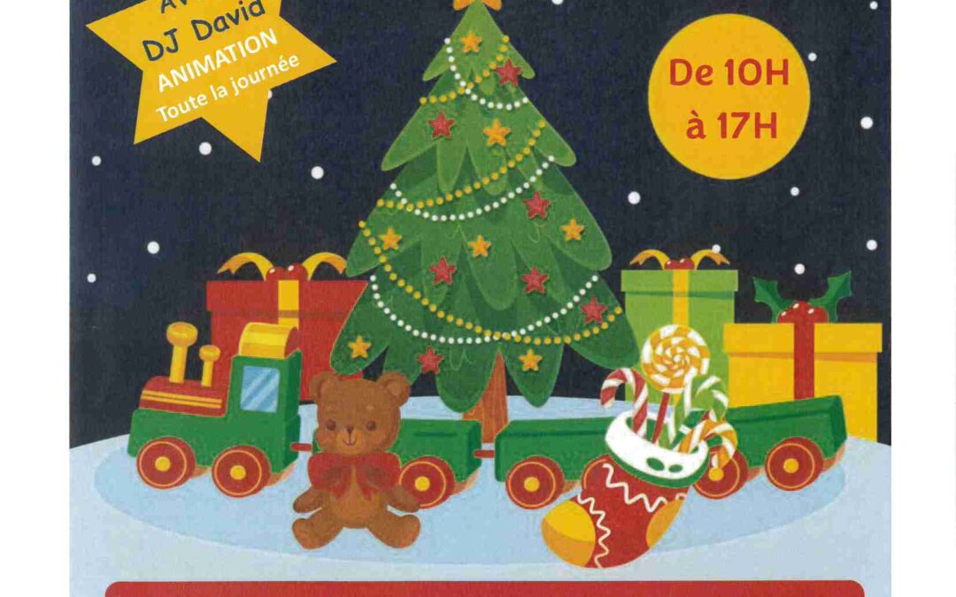 Affiche du marché de Noël 2025 de Saint-Pierre-ès-Champs