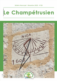 Couverture du bulletin municipal 2022