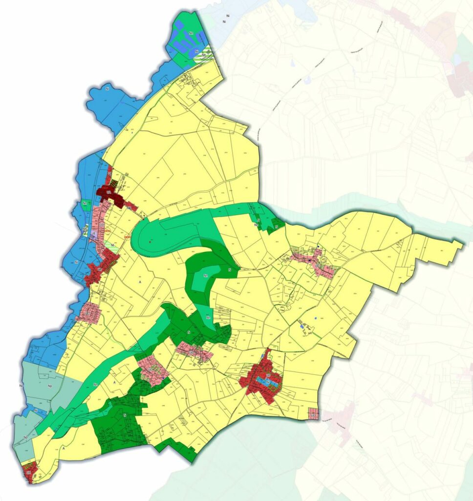 Plan de zonage du PLUi-H pour Saint-Pierre-ès-Champs : ouvrir le plan officiel (PDF)