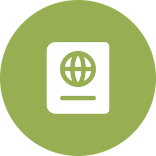 Pictogramme représentant un passeport